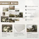 Vintage French Country Canvas Wall Art Prints