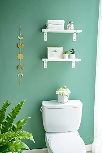 Moon Phase Metal Wall Hanging for Minimalist Decor