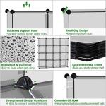 Modular 16-Cube Storage Organizer in Grey