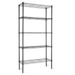 Adjustable 5-Shelf Heavy Duty Wire Storage Unit