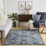Nourison Home Passion Surf Area Rug 5'3" x 7'3