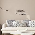 Inspirational Vinyl Wall Decal for Home Decor