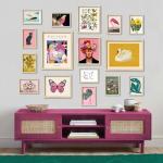 16-Piece Framed Modern Wall Art Set
