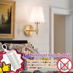 Wireless Battery Wall Sconces with Remote - Set of Two