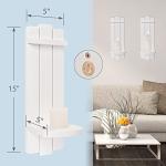 Yorkmills Floating Candle Holder Sconces Set of 2