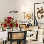 Wireless Battery Wall Sconces with Remote - Set of Two