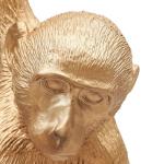 Vintage Monkey Pendant Light with Hemp Rope