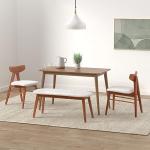 47" Rectangular Dining Table for Small Spaces