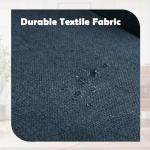 70" Dark Blue Loveseat Sofa with USB Port