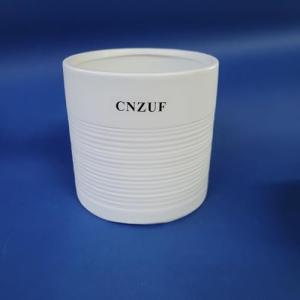 Elegant White Ceramic Flower Pot for Any Space