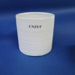 Elegant White Ceramic Flower Pot for Any Space