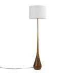 Novogratz 65" Floor Lamp with Faux Wood Base