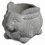 Cement Animal Planter for Succulents - Rabbit Design