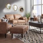 Gold Circle Mirror Set - 3 Hanging Decor