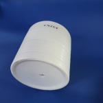 Elegant White Ceramic Flower Pot for Any Space