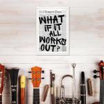 Black and White Inspirational Canvas Wall Art