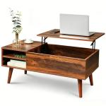 WLIVE Lift Top Coffee Table with Storage Option