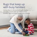 Cream 4' x 6' Area Rug for Minimalist Spaces