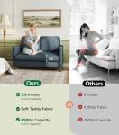 Welzona 51" Comfy Teddy Loveseat for Small Spaces