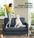 Welzona 51" Comfy Teddy Loveseat for Small Spaces