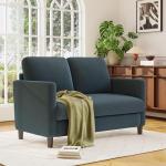 Welzona 51" Comfy Teddy Loveseat for Small Spaces