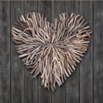 Driftwood Heart Wall Decor by Creative Co-Op