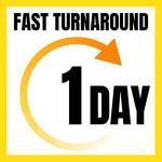 Customizable Minimalist Poster Print - 24 x 36 Inches