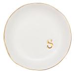 Ceramic Jewelry Tray - Simple Trinket Dish