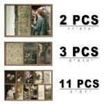 16 PCS Vintage Framed Wall Art Set
