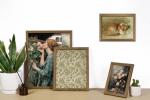 16 PCS Vintage Framed Wall Art Set