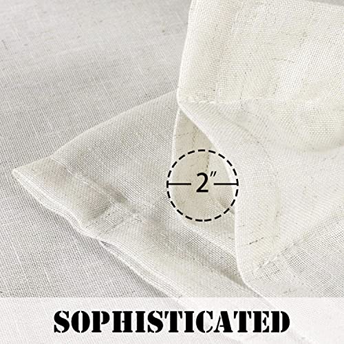 Natural Linen Curtains for Minimalist Living Spaces