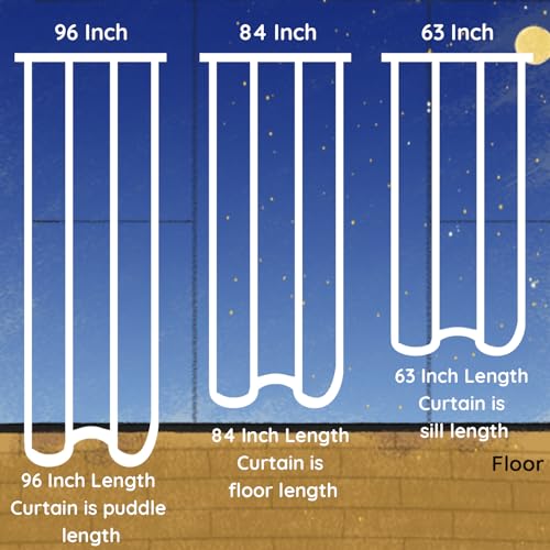 Beige Semi-Blackout Farmhouse Curtains with Tassel