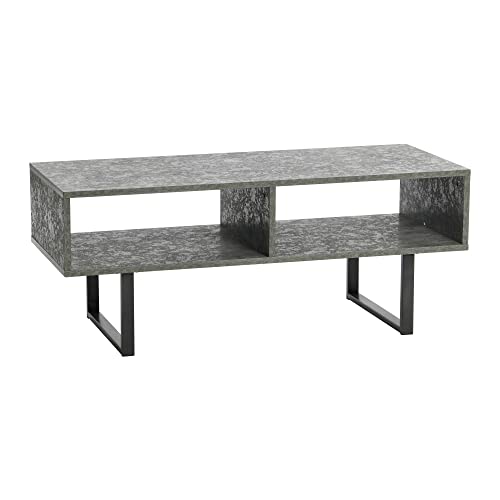 Jamestown Rustic Slate Coffee Table with Storage
