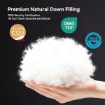 WENERSI Organic Cotton Hotel-Style Comforter for King