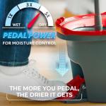 ROKOO Eco-Friendly Wring Spin Mop and Bucket