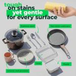 Eco-Friendly Biodegradable Kitchen Sponges 12 Pack