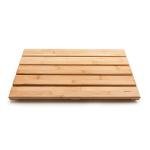 GOBAM Non-Slip Bamboo Bath Mat, 50 x 33 cm