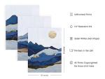 Mountain Landscape Wall Art Set of 3