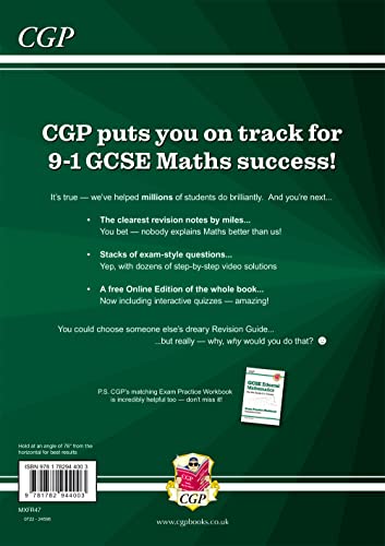 GCSE Maths Edexcel Revision Guide: Foundation - for the Grade 9-1 Course (with Online Edition) (CGP GCSE Maths 9-1 Revision) by Coordination Group Publications Ltd (CGP)
