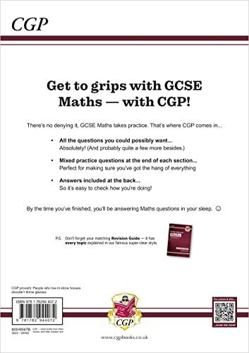 GCSE Maths Edexcel Workbook: Higher - for the Grade 9-1 Course (includes Answers): The Workbook ? Higher Level (CGP GCSE Maths 9-1 Revision) by Coordination Group Publications Ltd (Cgp)