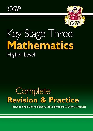 New KS3 Maths Complete Study & Practice (with Online Edition) (CGP KS3 Maths) by Coordination Group Publications Ltd (CGP)