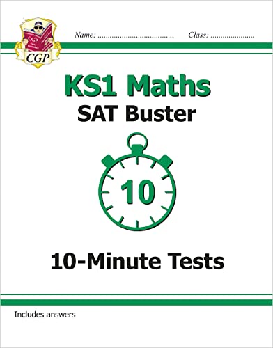 KS1 Maths SAT Buster: 10-Minute Tests (for the 2019 tests) (CGP KS1 Maths SATs) by Coordination Group Publications Ltd (CGP)