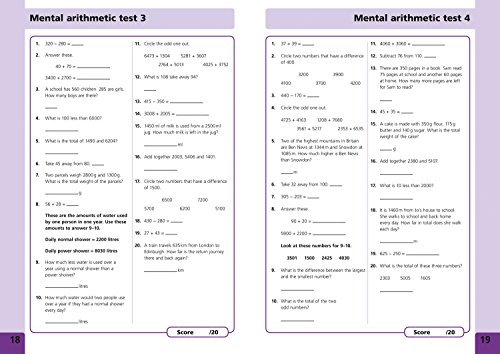 KS2 Maths Arithmetic Age 9-10 SATs Topic Practice Workbook: 2019 tests (Letts KS2 Practice) by Letts