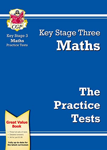 KS3 Maths Practice Tests (CGP KS3 Practice Papers) by Coordination Group Publications Ltd (CGP)
