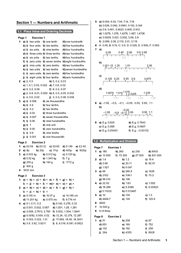 KS3 Maths Answers for Textbook 2 (CGP KS3 Maths) from Coordination Group Publications Ltd (CGP)