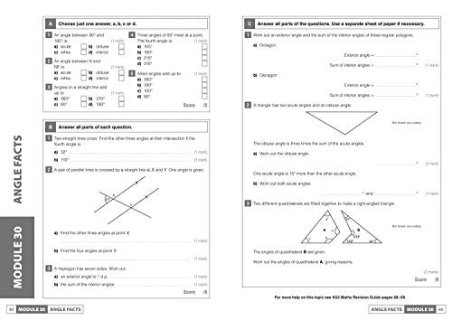 KS3 Maths Workbook (Letts KS3 Revision Success) by Letts