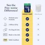 Honest Paws Dog Probiotics for Healthy Digestion