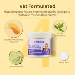 Pet Teeth Cleaning Wipes for Fresh Breath Solutions