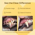 Pet Teeth Cleaning Wipes for Fresh Breath Solutions