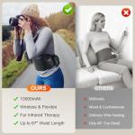 Cordless Heating Pad for Back Pain Relief